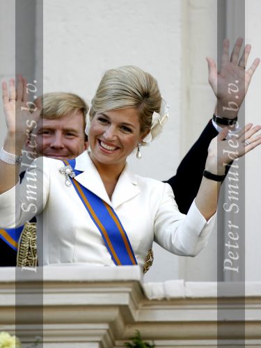 Den Haag 19 september 2006
Prinsjesdag 2006 met Maxima en Prins Willem Alexander.