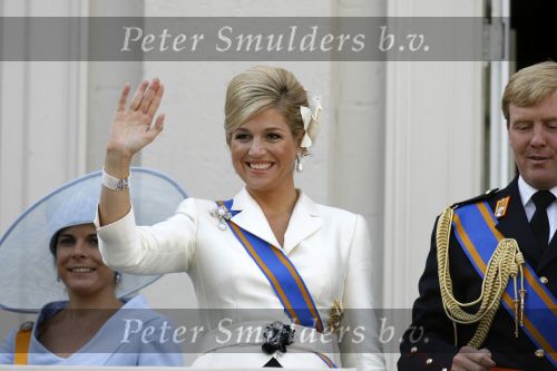 Den Haag 19 september 2006
Prinsjesdag 2006 met Maxima en Prins Willem Alexander.