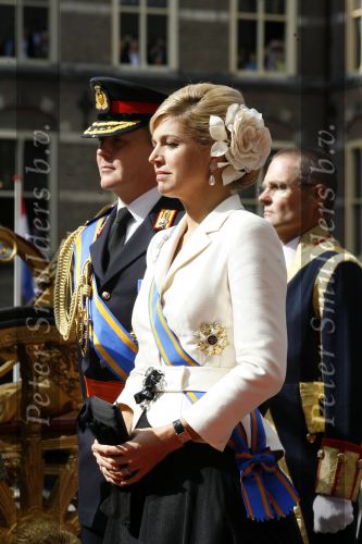 Den Haag 19 september 2006
Prinsjesdag 2006 met Maxima en Prins Willem Alexander.