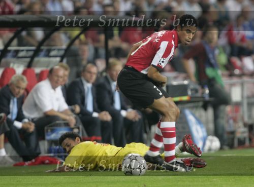Eindhoven, 12 September 2006 Eerste wedstrijd ChampionsLeague Seizoen 2006/2007 eindstand 0-0
Michael Reiziger