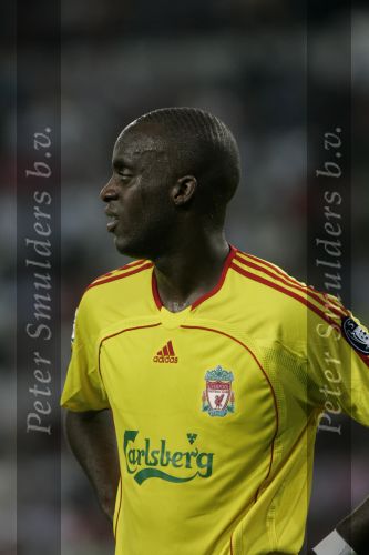 Eindhoven, 12 September 2006 Eerste wedstrijd ChampionsLeague Seizoen 2006/2007 eindstand 0-0
Momo Sissoko