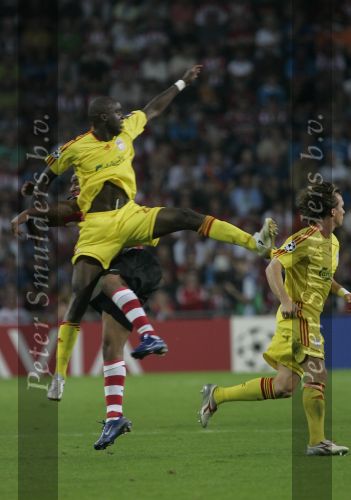 Eindhoven, 12 September 2006 Eerste wedstrijd ChampionsLeague Seizoen 2006/2007 eindstand 0-0
Momo Sissoko