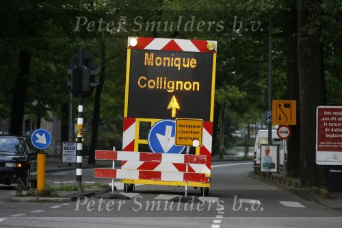 Amsterdam 6 september 2006
Monique Collignon verkeersbord