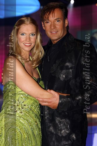 Hilversum 15 september 2006
Sterren dansen op het ijs.
Gerard Joling en nance Coolen