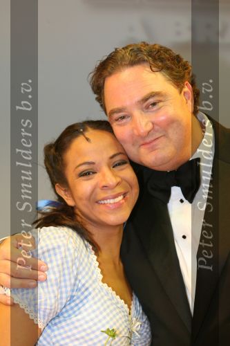 Utrecht, 9 September 2006
Beatrixhal. Permiere musical THE WIZ
Nurlaila Karim samen met Erwin v Lambaart