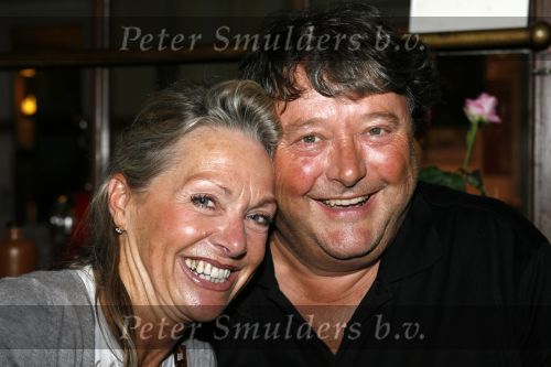 Amsterdam 6 september 2006
Suprisefeestje voor de 65 e verjaardag van Willibrord Frequin.
Oger Lusink met vriendin