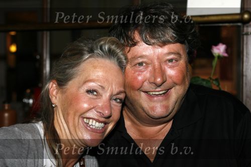 Amsterdam 6 september 2006
Suprisefeestje voor de 65 e verjaardag van Willibrord Frequin.
Oger Lusink met vriendin