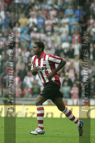 Eindhoven, 17 September 2006
Kompetitiewedstrijd PSV-Feyenoord, eindstand 2-1
Patrick Kluivert zijn eerste wedstrijd als invaller