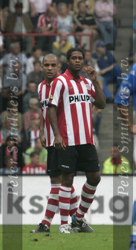Eindhoven, 17 September 2006
Kompetitiewedstrijd PSV-Feyenoord, eindstand 2-1
Patrick Kluivert zijn eerste wedstrijd als invaller