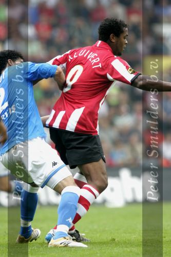 Eindhoven, 17 September 2006
Kompetitiewedstrijd PSV-Feyenoord, eindstand 2-1
Patrick Kluivert zijn eerste wedstrijd als invaller