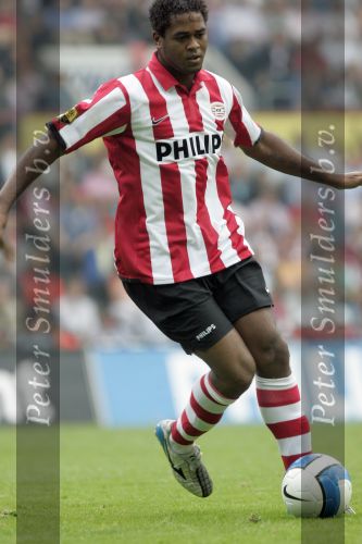 Eindhoven, 17 September 2006
Kompetitiewedstrijd PSV-Feyenoord, eindstand 2-1
Patrick Kluivert zijn eerste wedstrijd als invaller