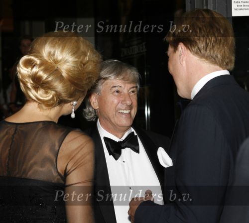 Den Haag 12 september 2006
Premiere Zwartboek in Den Haag.
Maxima en Prins Willem Alexander met Paul Verhoeven.