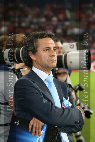 Eindhoven, 12 September 2006 Eerste wedstrijd ChampionsLeague Seizoen 2006/2007 eindstand 0-0
Pedro Salazar ( Perschef PSV Betaald Voetbal )