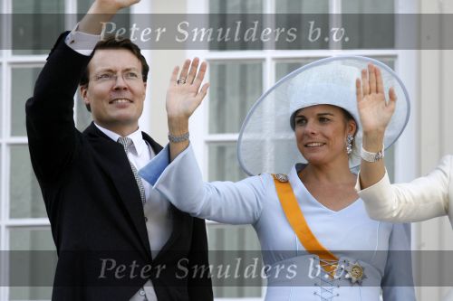 Den Haag 19 september 2006
Prinsjesdag 2006 met Prinses Laurentien  Prins Constantijn
