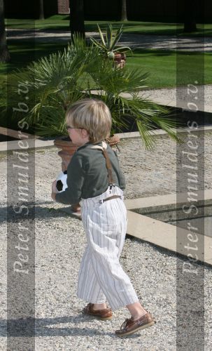 Apeldoorn, 9 September 2006
Fotosessie bij Kasteel \'t Loo 
Prins Lucas voetballend met zijn papa