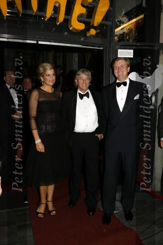 Den Haag 12 september 2006
Premiere Zwartboek in Den Haag.
Maxima en Prins Willem Alexander met Paul Verhoeven.