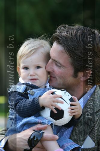 Apeldoorn, 9 September 2006
Fotosessie bij Kasteel \'t Loo 
Prinses Felicia met papa, Prins Maurits