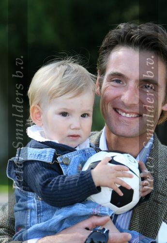 Apeldoorn, 9 September 2006
Fotosessie bij Kasteel \'t Loo 
Prinses Felicia met papa, Prins Maurits