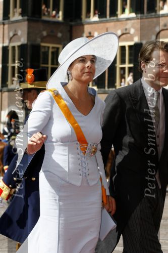 Den Haag 19 september 2006
Prinsjesdag 2006 met Prinses Laurentien  Prins Constantijn