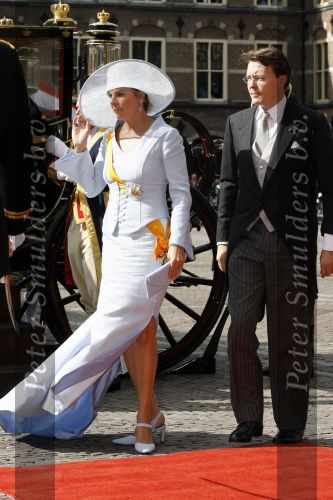 Den Haag 19 september 2006
Prinsjesdag 2006 met Prinses Laurentien  Prins Constantijn