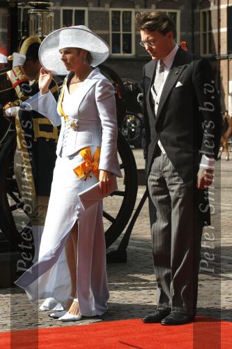 Den Haag 19 september 2006
Prinsjesdag 2006 met Prinses Laurentien  Prins Constantijn