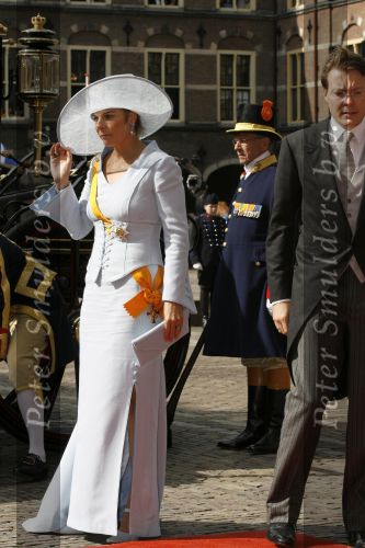 Den Haag 19 september 2006
Prinsjesdag 2006 met Prinses Laurentien  Prins Constantijn