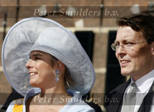 Den Haag 19 september 2006
Prinsjesdag 2006 met Prinses Laurentien  Prins Constantijn
