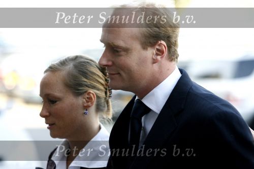 Rotterdam 16 september 2006
Herdenkingsdienst voor hr v Vollenhoven in Hulskamp gebouw.
Prinses Margarita en prins Carlos