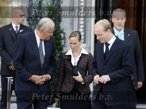 Rotterdam 16 september 2006
Herdenkingsdienst voor hr v Vollenhoven in Hulskamp gebouw.
Prinses Margarita en Prins Carlos