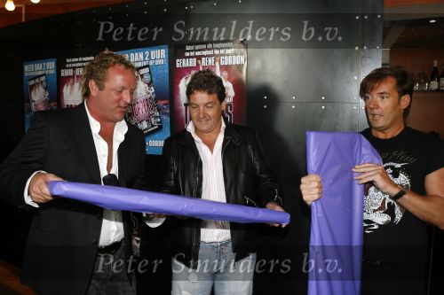Loosdrecht 30 augustus 2006
presentatie gouden dvd van de toppers in concert bij Restaurant Zin. Gordon Rene Froger en Gerard Joling