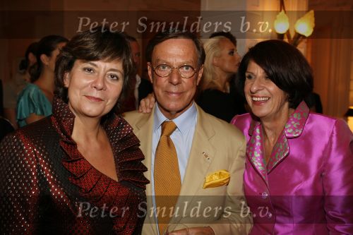 Amsterdam 11 september 2006
Modeshow Frans Molenaar in het Amstel Hotel. Rita Verdonk met Frans Molenaar