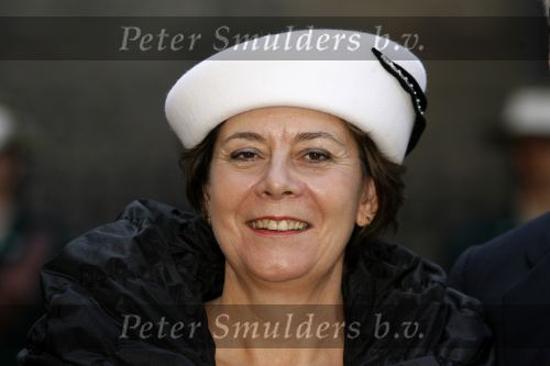 Den Haag 19 september 2006
Prinsjesdag 2006 in Den Haag. 
Rita Verdonk met hoedje