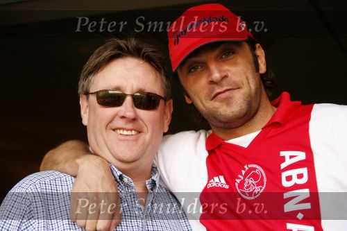 Amsterdam 10 september 2006
Xander de Buisonje met Robbie Hofman  bij ajax-vitesse.
