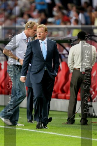 Eindhoven, 12 September 2006 Eerste wedstrijd ChampionsLeague Seizoen 2006/2007 eindstand 0-0
PSV-trainer Ronald Koeman