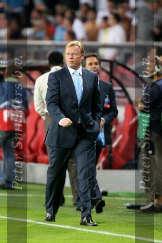 Eindhoven, 12 September 2006 Eerste wedstrijd ChampionsLeague Seizoen 2006/2007 eindstand 0-0
PSV-trainer Ronald Koeman