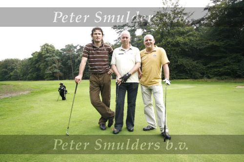 Valkenswaard, 4 September 2006
Eindhovensche golf
Ronald waterreus, Hans Schellekens en Edward Linskens waren drie golfers die aanwezig waren i.v.m. sponsoring voor het LOOT-project Sint joris College in Eindhoven. 
© Foto Ronald Otter