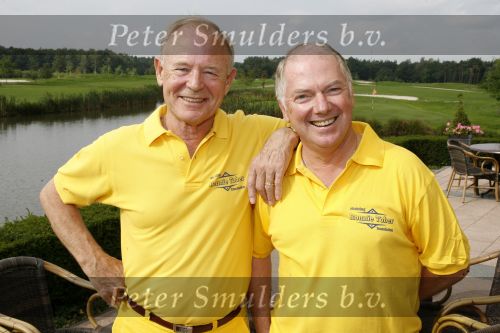 Apeldoorn 6 september 2006
Golftournooi Ronnie Tober foundation.
Ronnie en Jan Jochems