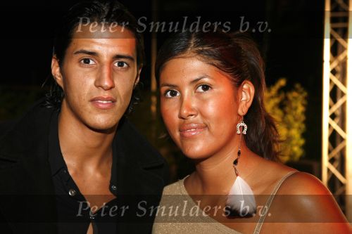 Amsterdam 31 augustus 2006
presentatie cd DJ Chuckie in Onnasis.
Shanna Breukhoven met haar nieuwe vriend Morad