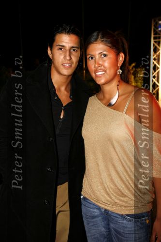 Amsterdam 31 augustus 2006
presentatie cd DJ Chuckie in Onnasis.
Shanna Breukhoven met haar nieuwe vriend Morad