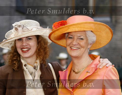 Den Haag 19 september 2006
Prinsjesdag 2006
Sybilla Dekker met dochter en  hoedje