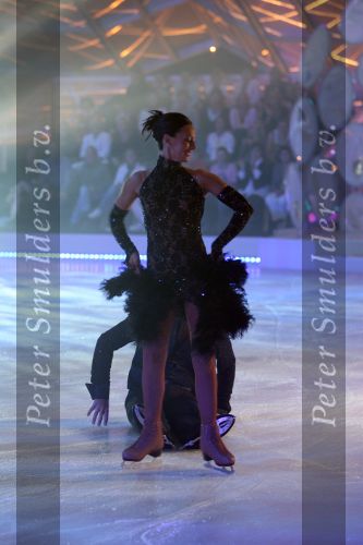 Eindhoven, 27 augustus 2006
Dancing on Ice van RTL 4 (1e uitzending )
Val van Bert Kuizinga met zijn partner Chouw-Ian