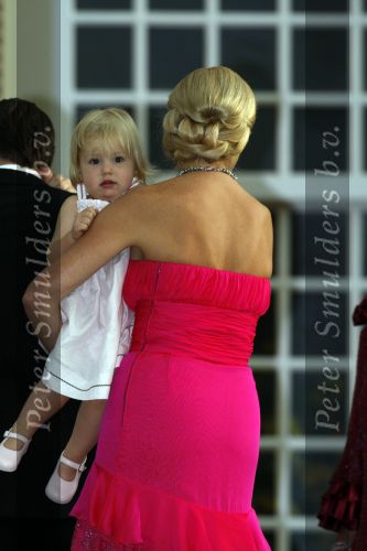 Apeldoorn 1 september 2007
Prins Willem Alexander viert zijn 40e verjaardag op paleis het Loo met Maxima Alexia Ariane en Amalia.