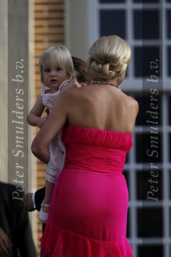 Apeldoorn 1 september 2007
Prins Willem Alexander viert zijn 40e verjaardag op paleis het Loo met Maxima Alexia Ariane en Amalia.