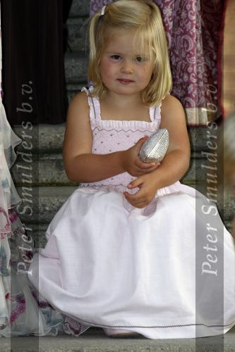 Apeldoorn 1 september 2007
Prins Willem Alexander viert zijn 40e verjaardag op paleis het Loo met Maxima Alexia Ariane en Amalia.