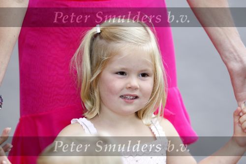 Apeldoorn 1 september 2007
Prins Willem Alexander viert zijn 40e verjaardag op paleis het Loo met Maxima Alexia Ariane en Amalia.