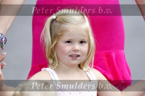 Apeldoorn 1 september 2007
Prins Willem Alexander viert zijn 40e verjaardag op paleis het Loo met Maxima Alexia Ariane en Amalia.
