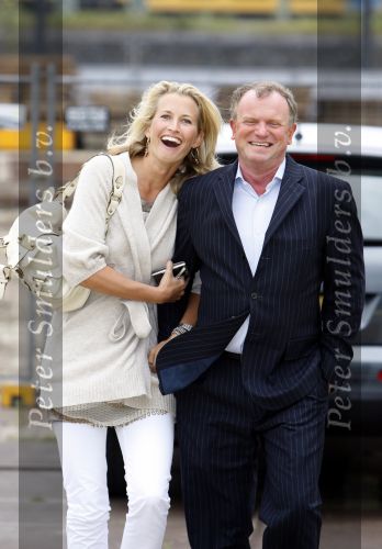 Amsterdam 30 augustus 2007
Eindfeest van Talpa op de supperclub boot. Anouk Smulders en Evert Santegoeds