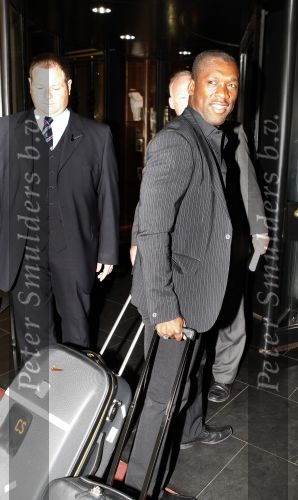 Noordwijk 20 augustus 2007
De spelers van het nederlands elftal verzamelen in hotel huis ter duin voor de oefenwedstrijd tegen zwitserland. Clarence Seedorf