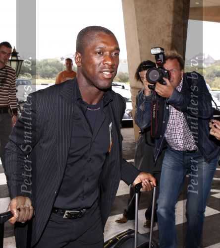 Noordwijk 20 augustus 2007
De spelers van het nederlands elftal verzamelen in hotel huis ter duin voor de oefenwedstrijd tegen zwitserland. Clarence Seedorf