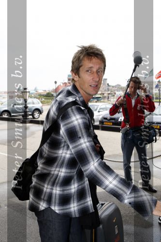 Noordwijk 20 augustus 2007
De spelers van het nederlands elftal verzamelen in hotel huis ter duin voor de oefenwedstrijd tegen zwitserland. Edwin v d Sar